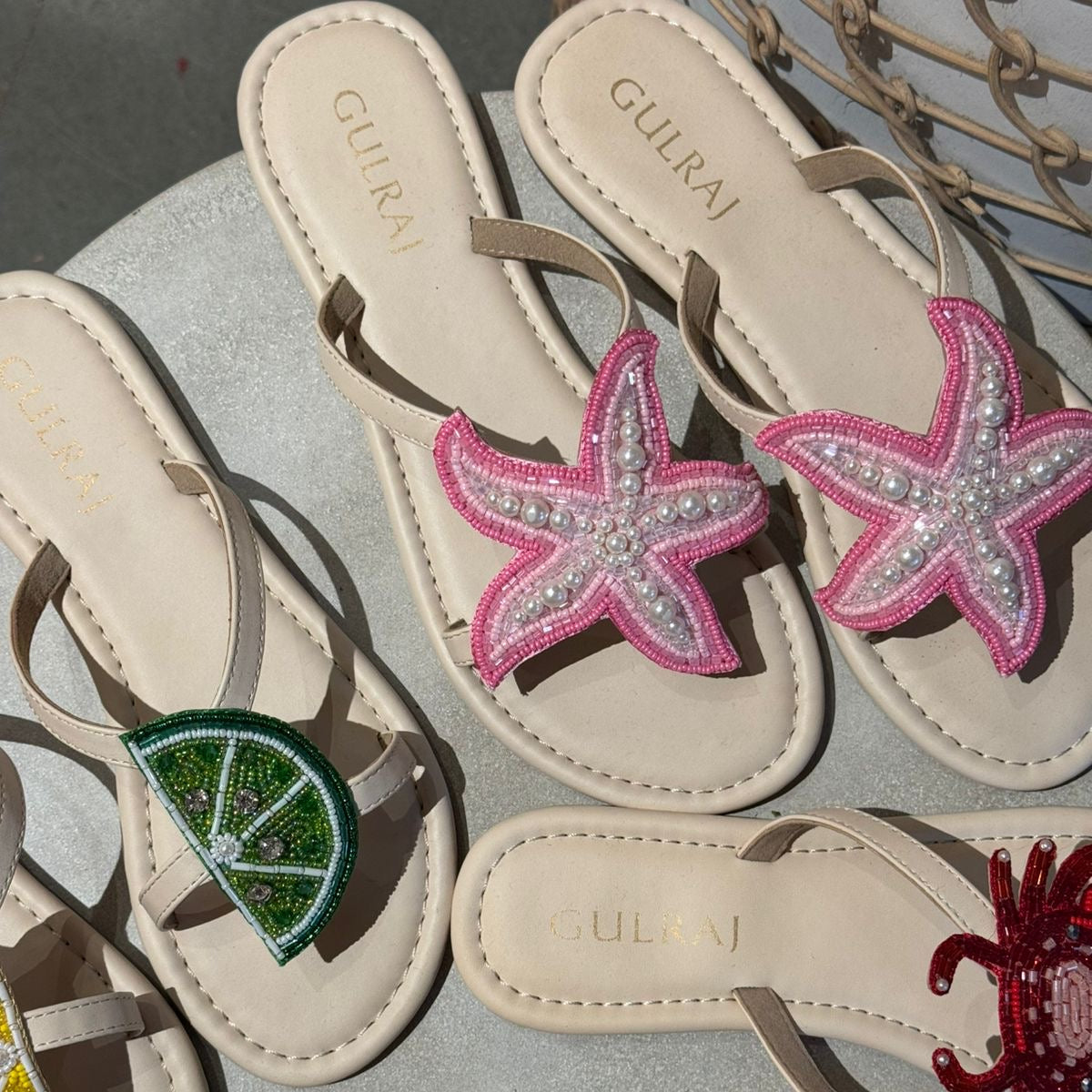 Pink Starfish Slides