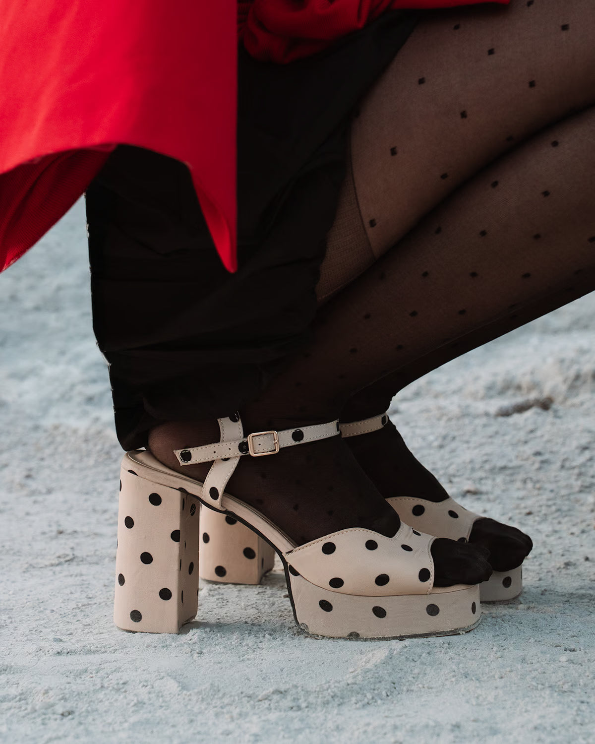 Polka Darling Heels