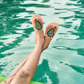 Avacadios beaded slides for women with avocado embellishment by Gulraj
